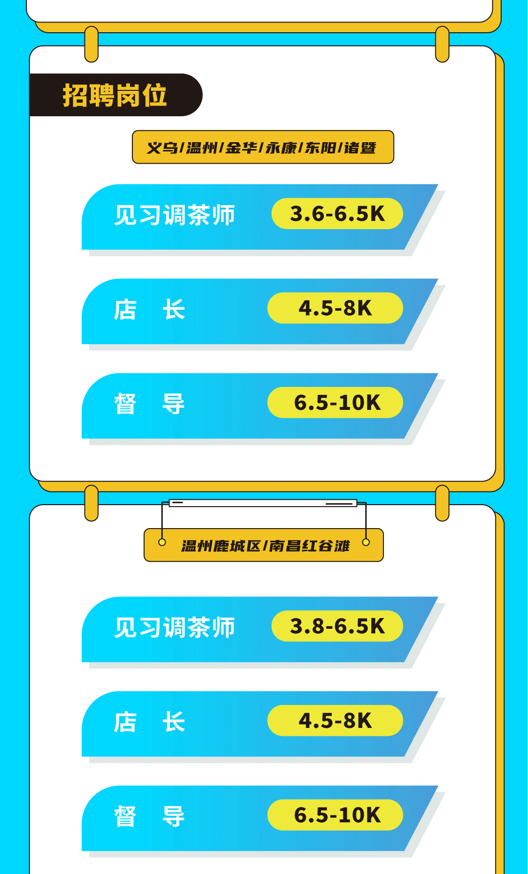 银娱优越会奶茶招聘